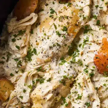 Slow Cooker Creamy Ranch Chicken