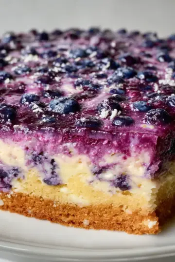 Nova Scotia Blueberry Cream Cake