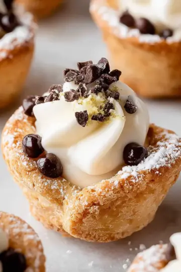 Mini Cannoli Cups