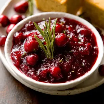 5-Ingredient Cranberry Sauce Recipe