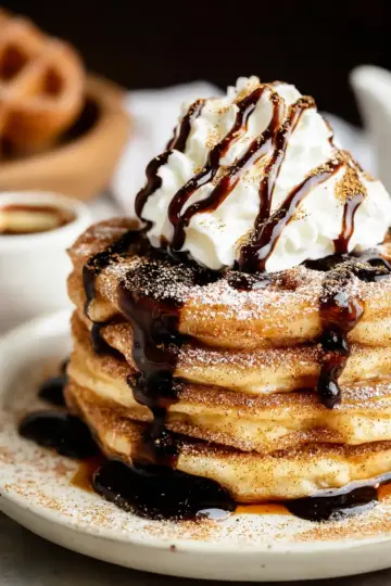 Churro Pancakes