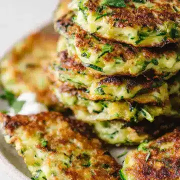 Crispy Zucchini Fritters