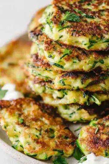 Crispy Zucchini Fritters