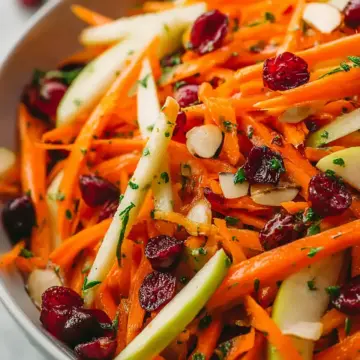 Apple Cranberry Carrot Salad Recipe