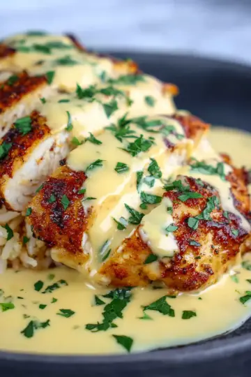 Mexican Chicken with Cheese Sauce