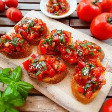 Original Bruschetta Rezept mit Tomaten