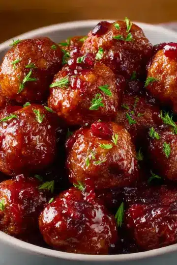 Cranberry Meatballs