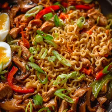 Chicken Vegetable Ramen Noodles