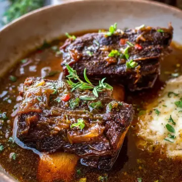 French Onion Short Ribs