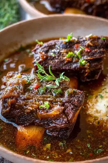 French Onion Short Ribs