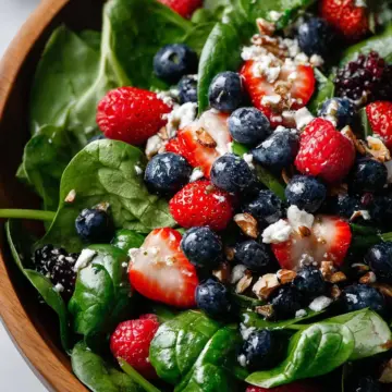 Berry Spinach Salad