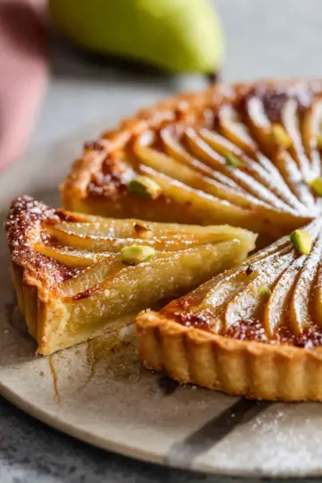 Pear Frangipane Tart