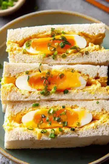 Recette de tamago sando
