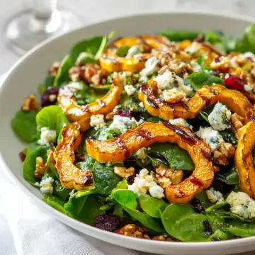 Roasted Delicata Squash Salad