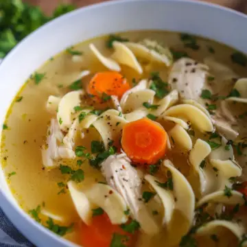 Instant Pot Chicken Noodle Soup