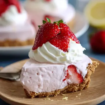 5-Ingredient Strawberry Lemonade Pies