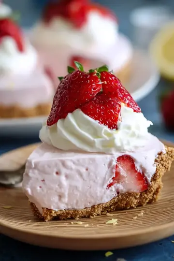 5-Ingredient Strawberry Lemonade Pies