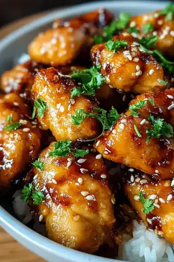 Honey Garlic Chicken
