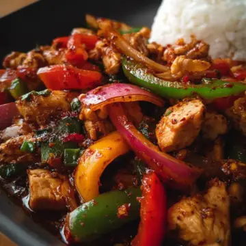 Spicy Chicken and Bell Pepper Stir-Fry Recipe