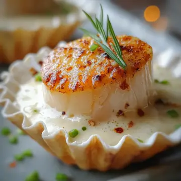 Creamy Scallop Delight