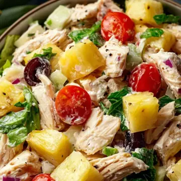 Delicious Chicken Salad with Pineapple