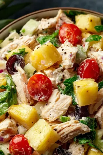 Delicious Chicken Salad with Pineapple
