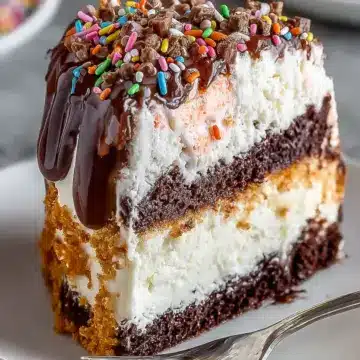 Homemade Ice Cream Cake Recipe