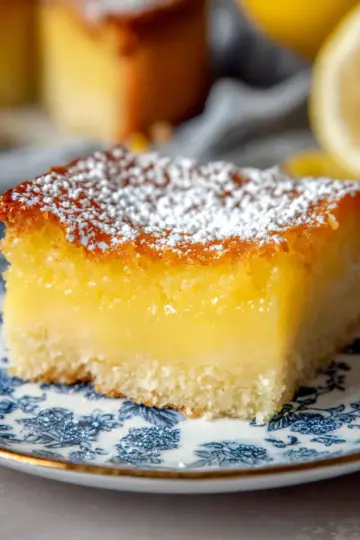 Lemon Gooey Butter Cake