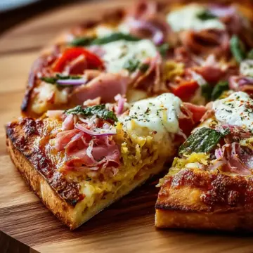 Delicious Pizza Cubano