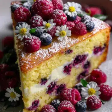 Easter Berry Lemon Cake: A Springtime Tradition