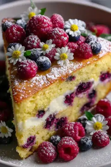 Easter Berry Lemon Cake: A Springtime Tradition