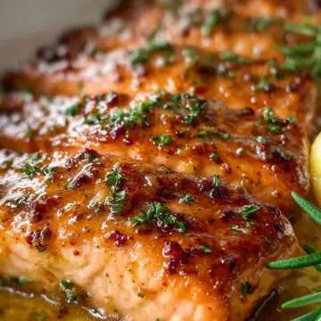 Baked Honey Mustard Salmon