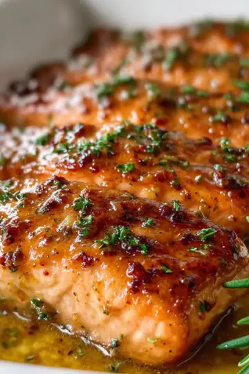 Baked Honey Mustard Salmon