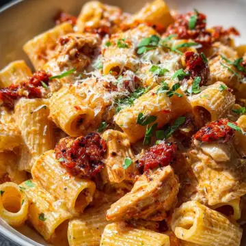 Creamy Chicken and Chorizo Pasta