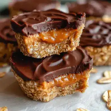 No-Bake Peanut Butter Oat Cups