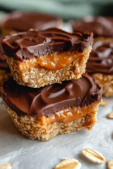 No-Bake Peanut Butter Oat Cups