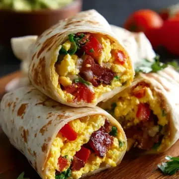 High-Protein Breakfast Burritos
