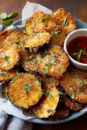 Crispy Fried Eggplant Recipe