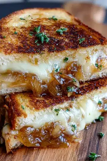 French Onion Grilled Cheese