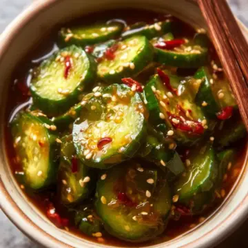 Korean Cucumber Salad Recipe