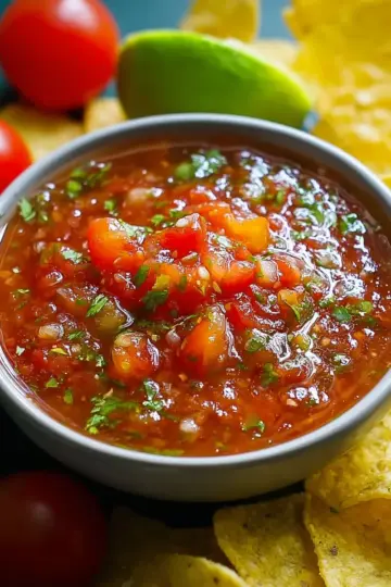 Fresh & Flavorful Basic Salsa