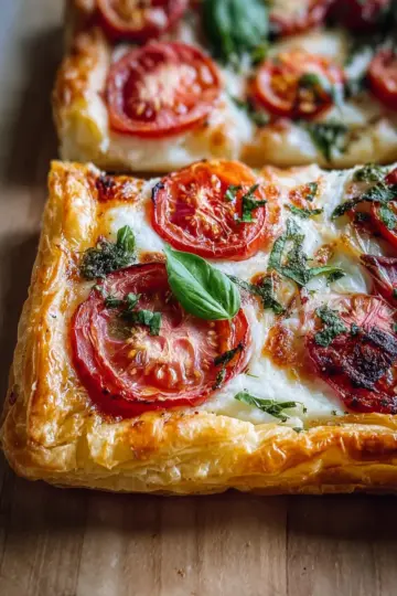 Crispy Puff Pastry Pizza