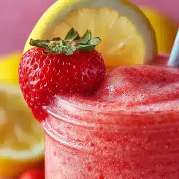 Refreshing Strawberry Lemon Smoothie