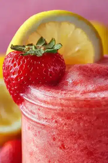 Refreshing Strawberry Lemon Smoothie