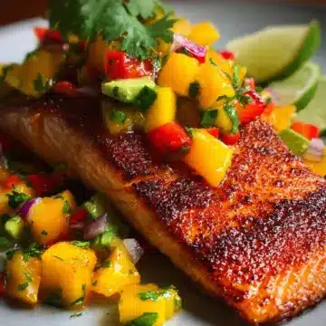 Salmon with Mango Salsa