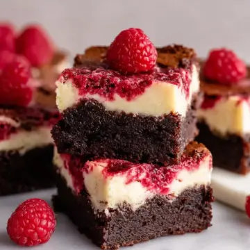 Raspberry Cheesecake Brownies Irresistible Treat