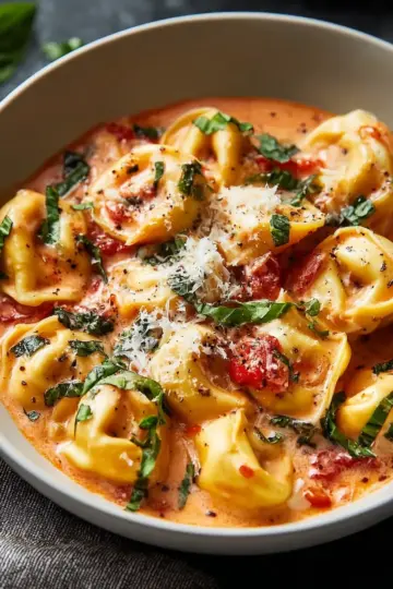 Creamy Tomato Tortellini in 25 Minutes Recipe