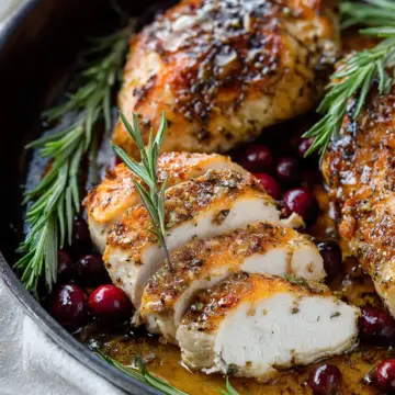 Oven Baked Thanksgiving Chicken Breasts