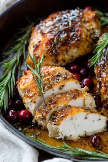 Oven Baked Thanksgiving Chicken Breasts